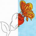 Butterfly Coloring Book for Kids and Adults
