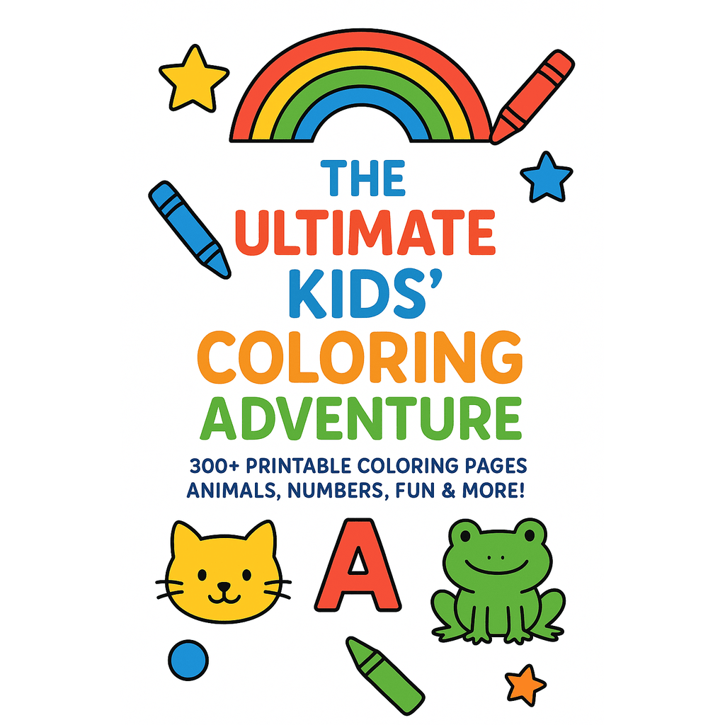 'The Ultimate Kids' Coloring Adventure' Coloring Book