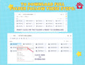 Digital download of educational activities for kids shown on tablet and printed sheets on desk